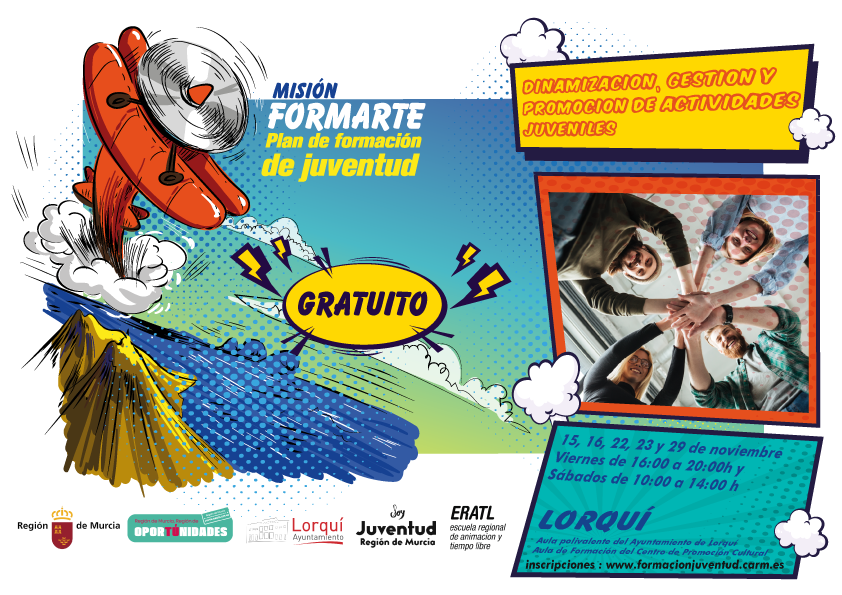 ¡ÚLTIMA OPORTUNIDAD! 🚀 Curso de Dinamización, Gestión y Promoción de Actividades Juveniles – ¡REPROGRAMADO!